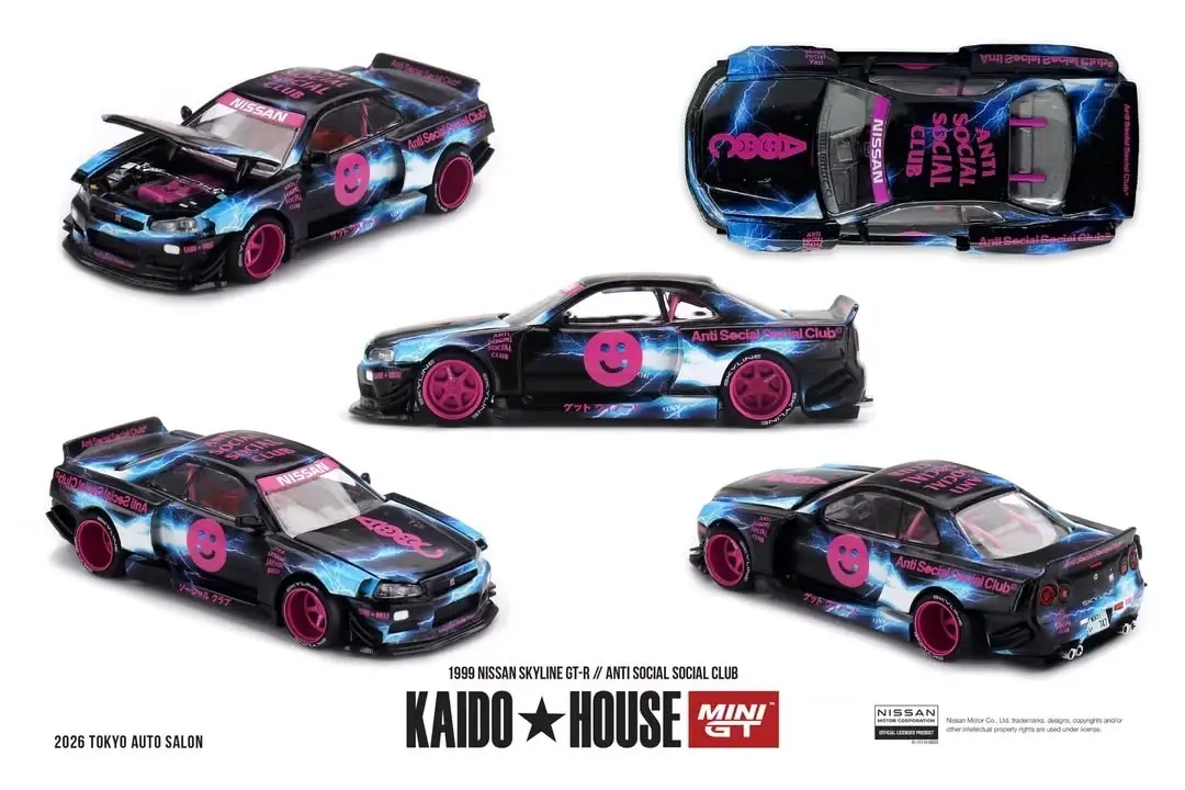Nissan 1999 Nissan Skyline GT-R // Anti Social Social Club