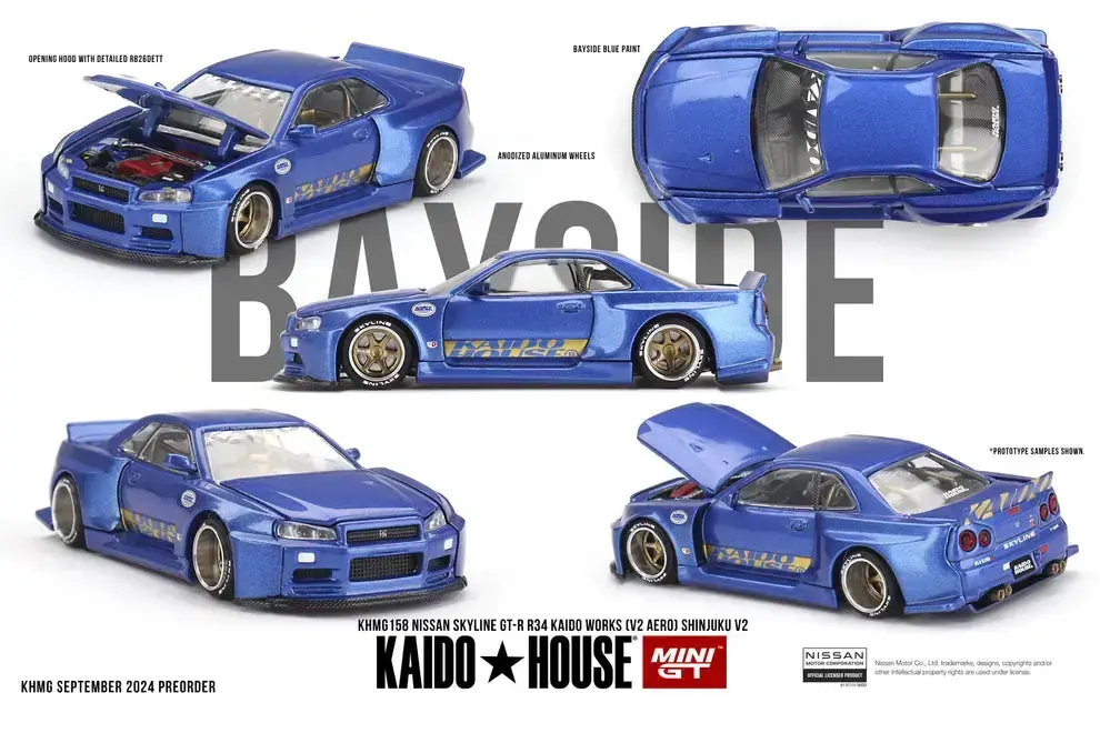Nissan Nissan Skyline GT-R (R34) Kaido Works (V2 Aero) Shinjuku V2