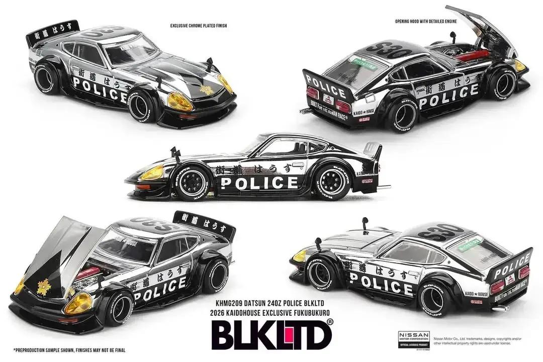 Datsun Datsun 240z Police Blkltd 2026 Kaido House Exclusive Fukubukuro Limited