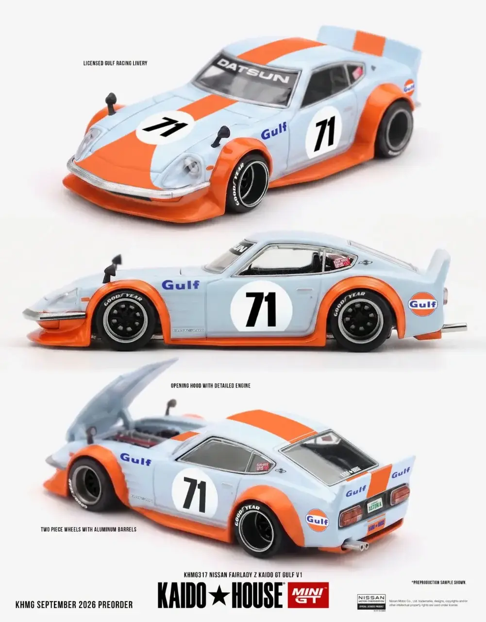 Nissan Nissan Fairlady Z Kaido GT GULF V1