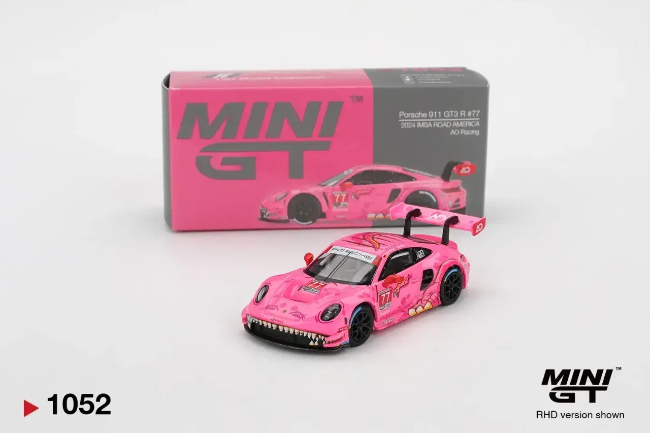 Porsche Porsche 911 GT3 R #77 AO Racing 2024 IMSA Road America