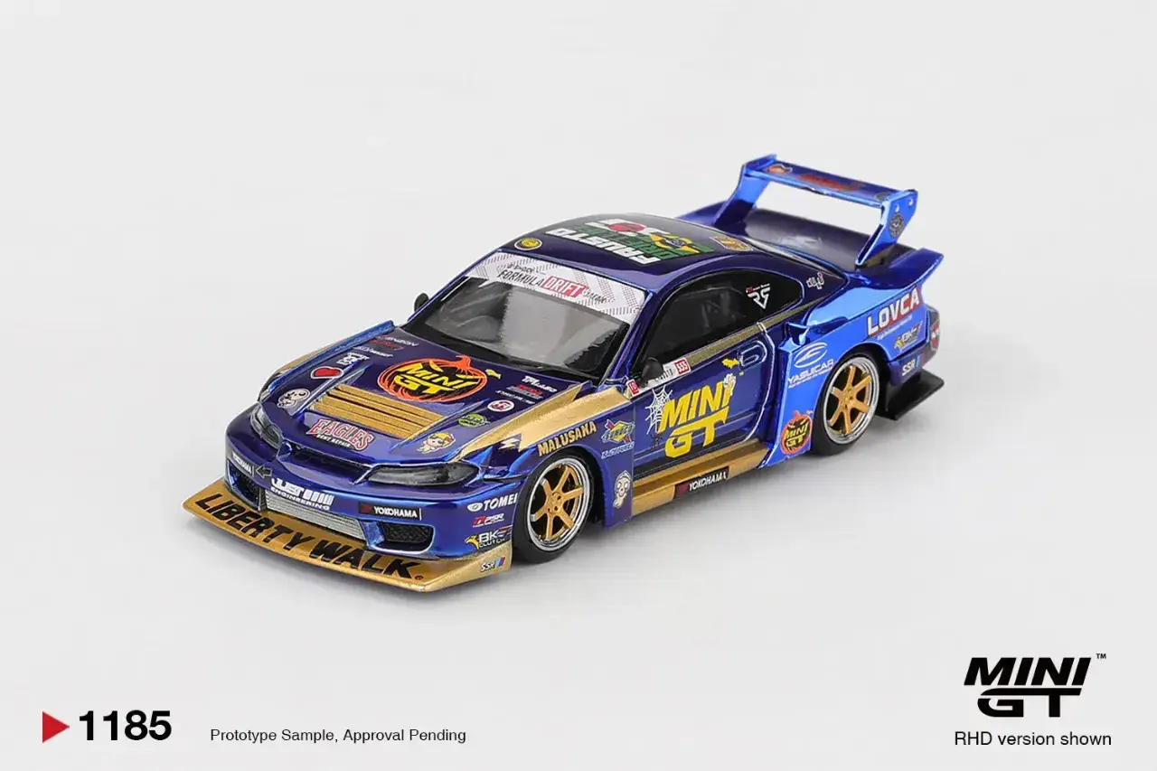 Nissan Nissan LB-Super Silhouette S15 SILVIA #555 Team MINI GT Liberty Walk 2025 Formula Drift Halloween Special