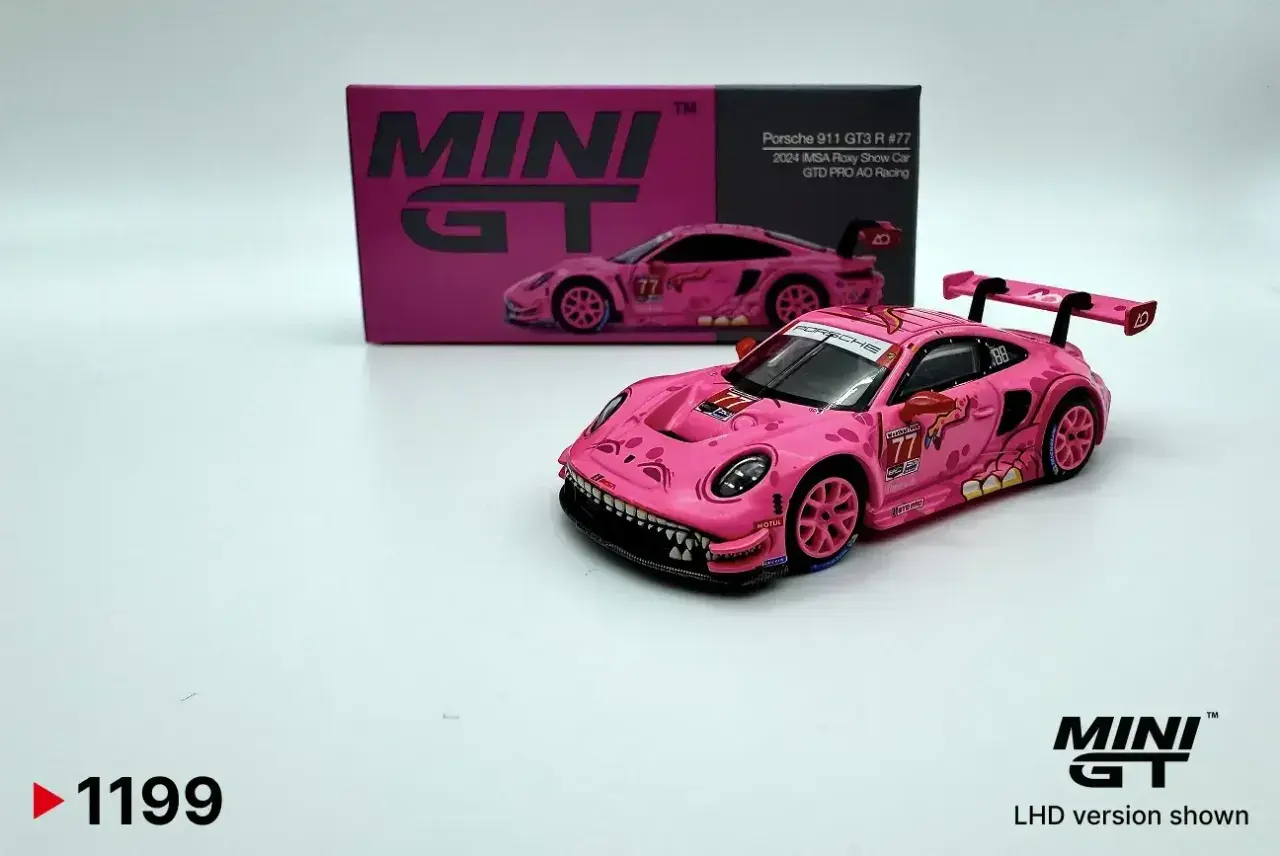 Porsche Porsche 911 GT3 R  #77 GTD PRO AO Racing 2024 IMSA Roxy Show Car
