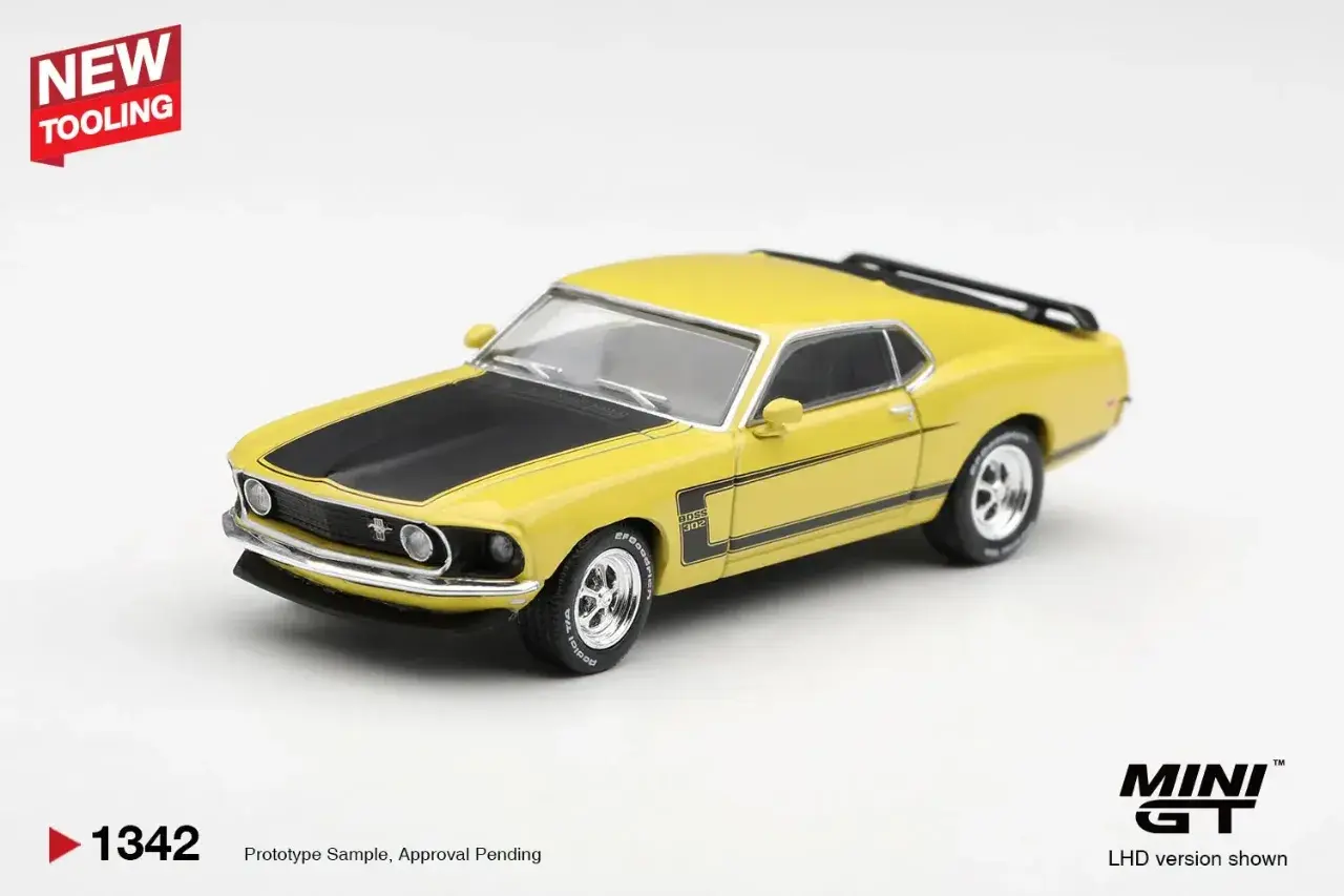 Ford Ford Mustang Boss 302 1969 Bright Yellow