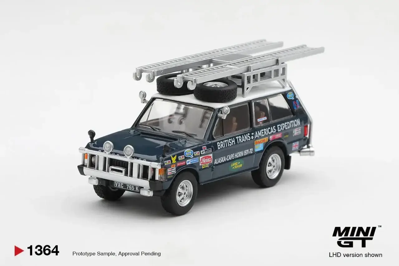 Land Rover Range Rover 1971 British Trans-Americas Expedition