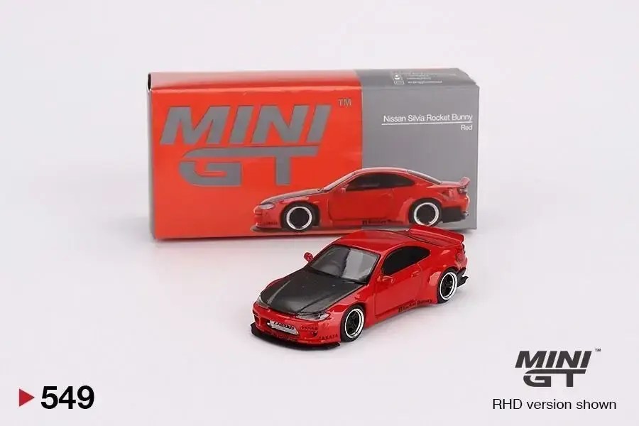 Nissan Nissan Silvia (S15) Rocket Bunny Red w/ Carbon Bonnet