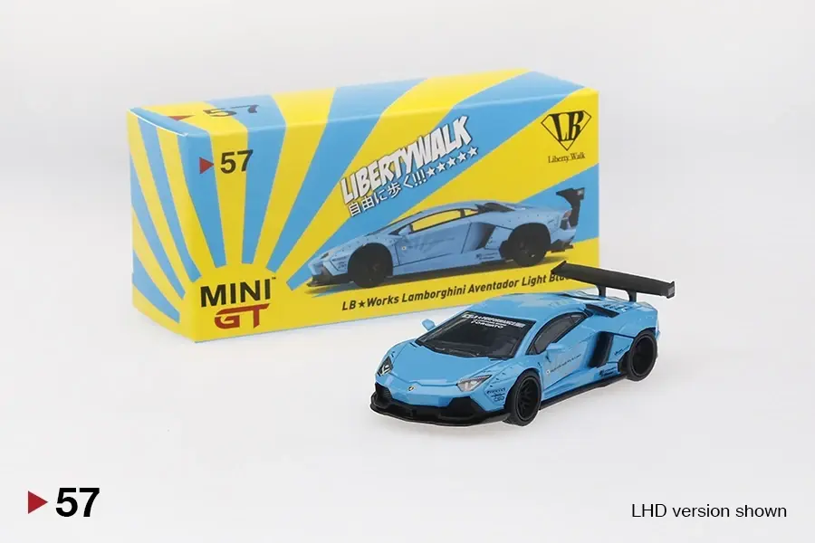 Lamborghini LB Works Lamborghini Aventador Light Blue